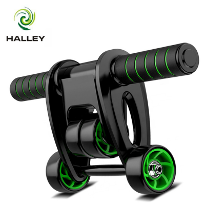 Ab Wheel Roller Fitness Ab-Roller With Resistance Bands Fitness Ab-Roller