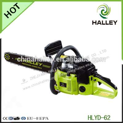 62cc chainsaw with saw chain/6200 machine for cut trees